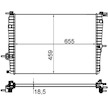 Chladič, chlazení motoru MAHLE ORIGINAL CR 1197 000P