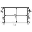 Chladič, chlazení motoru MAHLE ORIGINAL CR 461 000P