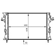 Chladič, chlazení motoru MAHLE ORIGINAL CR 461 000S