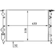 Chladič, chlazení motoru MAHLE ORIGINAL CR 476 000S