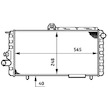 Chladič, chlazení motoru MAHLE ORIGINAL CR 620 000S