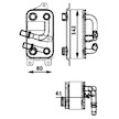 Chladič oleje, automatická převodovka MAHLE ORIGINAL CLC 43 000P