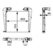 Chladič turba MAHLE ORIGINAL CI 125 000P