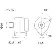 generátor MAHLE ORIGINAL MG 1082