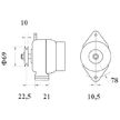 generátor MAHLE ORIGINAL MG 1136
