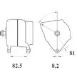 generátor MAHLE ORIGINAL MG 1138