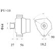 generátor MAHLE ORIGINAL MG 1203