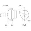 generátor MAHLE ORIGINAL MG 157