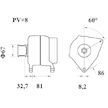 generátor MAHLE ORIGINAL MG 246