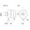 generátor MAHLE ORIGINAL MG 254