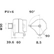 generátor MAHLE ORIGINAL MG 26