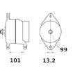 generátor MAHLE ORIGINAL MG 269