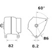 generátor MAHLE ORIGINAL MG 308