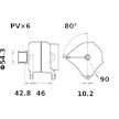 generátor MAHLE ORIGINAL MG 31