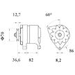 generátor MAHLE ORIGINAL MG 348