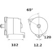 generátor MAHLE ORIGINAL MG 382