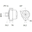 generátor MAHLE ORIGINAL MG 430