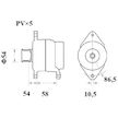 generátor MAHLE ORIGINAL MG 451