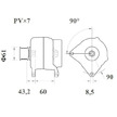 generátor MAHLE ORIGINAL MG 558