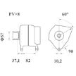 generátor MAHLE ORIGINAL MG 777