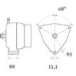 generátor MAHLE ORIGINAL MG 794