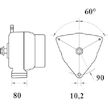 generátor MAHLE ORIGINAL MG 809