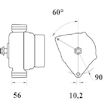 generátor MAHLE ORIGINAL MG 850