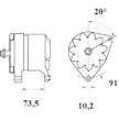 generátor MAHLE ORIGINAL MG 879