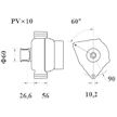 generátor MAHLE ORIGINAL MG 894