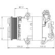 Kompresor, klimatizace MAHLE ORIGINAL ACP 1330 000P