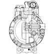 Kompresor, klimatizace MAHLE ORIGINAL ACP 1453 000P