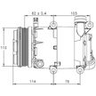 Kompresor, klimatizace MAHLE ORIGINAL ACP 864 000P