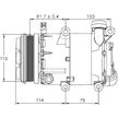 Kompresor, klimatizace MAHLE ORIGINAL ACP 866 000P