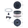 Palivový filtr MAHLE ORIGINAL KX 533KIT