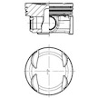 Píst KOLBENSCHMIDT 41940620