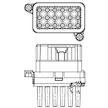 Regulace, vnitřní ventilace MAHLE ORIGINAL ABR 95 000P