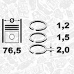 Sada pístních kroužků ET ENGINETEAM R1009600