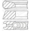 Sada pístních kroužků GOETZE ENGINE 08-427400-00