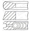 Sada pístních kroužků GOETZE ENGINE 08-431000-00