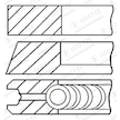 Sada pístních kroužků GOETZE ENGINE 08-433000-00