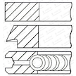 Sada pístních kroužků GOETZE ENGINE 08-446100-00