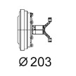 Spojka, větrák chladiče MAHLE ORIGINAL CFC 102 000P