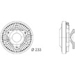 Spojka, větrák chladiče MAHLE ORIGINAL CFC 12 000P
