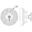 Spojka, větrák chladiče MAHLE ORIGINAL CFC 258 000P