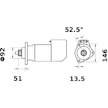 Startér MAHLE ORIGINAL 11139107