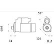 Startér MAHLE ORIGINAL MS 1079