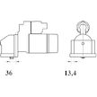 Startér MAHLE ORIGINAL MS 1082
