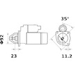 Startér MAHLE ORIGINAL MS 129