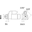 Startér MAHLE ORIGINAL MS 152
