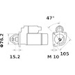 Startér MAHLE ORIGINAL MS 179